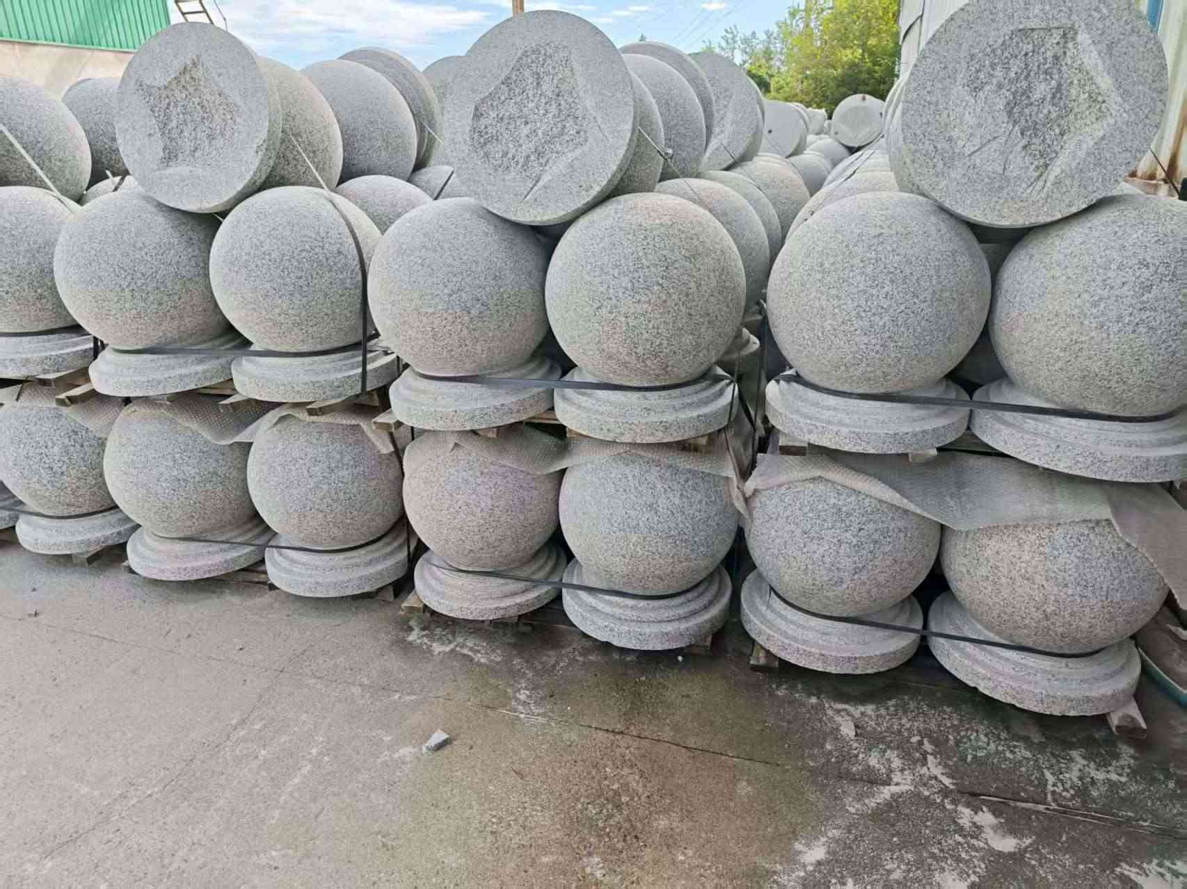 云浮圆球石球挡车球