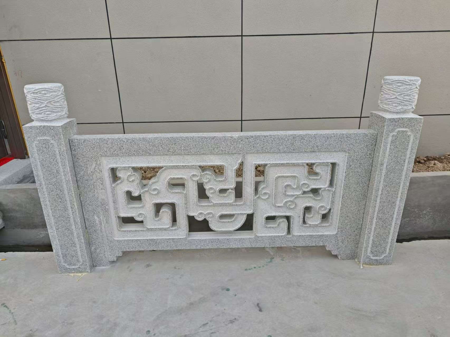 云浮芝麻白河道栏杆 桥栏杆