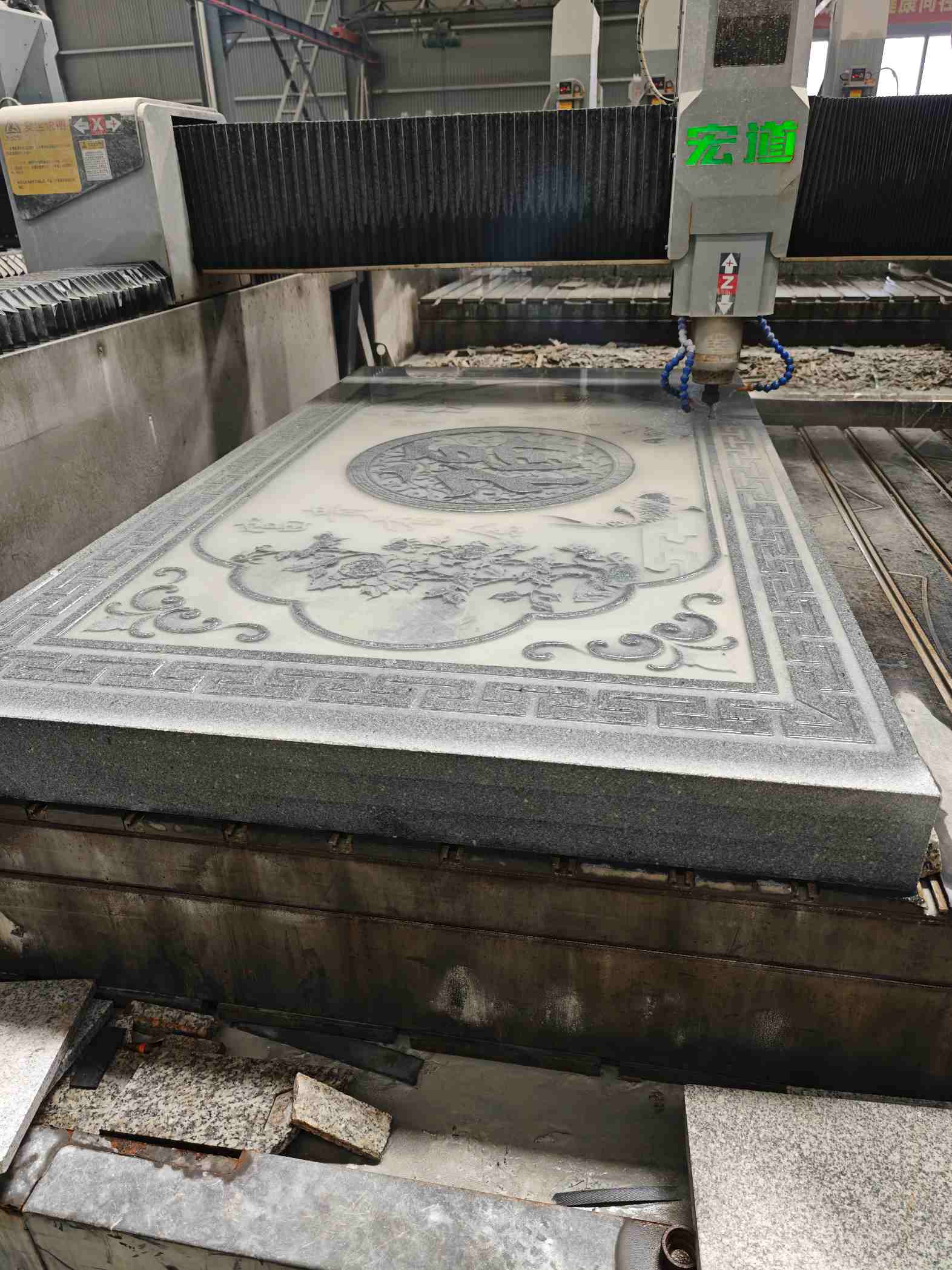 云浮芝麻灰雕刻版异形雕刻异形定制